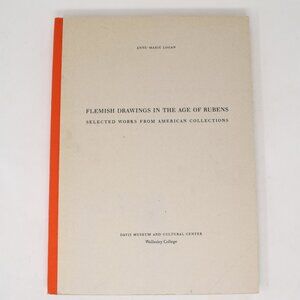Flemish Drawings in the Age of Rubens 1993 Hardcover Wellesley Exhibition Museum